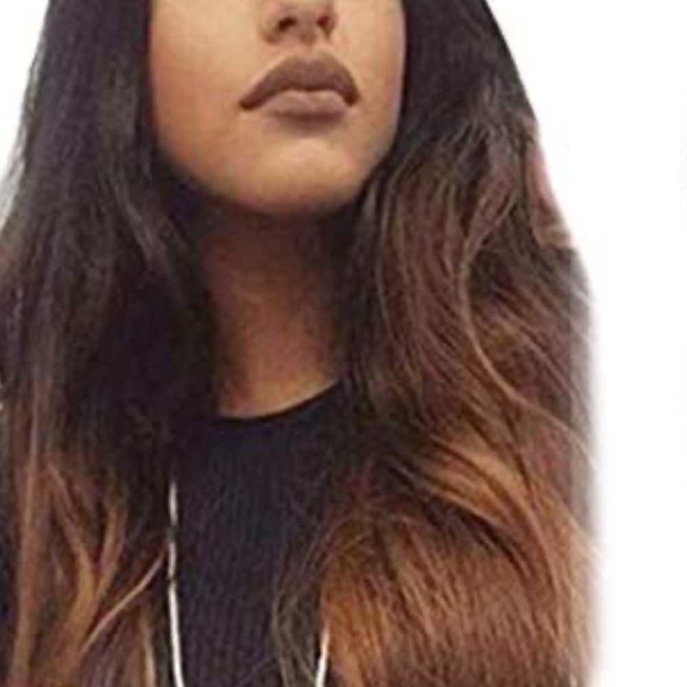 Peruvian ombré human hair lace wig